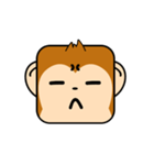 Cute Face and Monkey（個別スタンプ：25）