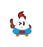 Rice ball Chicken（個別スタンプ：2）