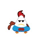 Rice ball Chicken（個別スタンプ：3）