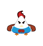 Rice ball Chicken（個別スタンプ：5）