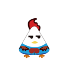 Rice ball Chicken（個別スタンプ：6）