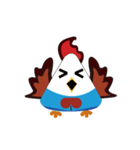 Rice ball Chicken（個別スタンプ：7）