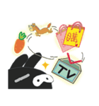 Pig rabbit Hua（個別スタンプ：5）