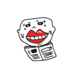 Red Lip Ojisan（個別スタンプ：27）