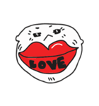 Red Lip Ojisan（個別スタンプ：35）