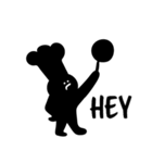 "HEY！" BLK man（個別スタンプ：8）