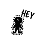 "HEY！" BLK man（個別スタンプ：39）