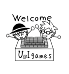 U.I games キャラクタースタンプ（個別スタンプ：40）