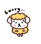 Scratching sheep（個別スタンプ：17）