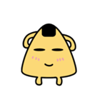 Funny Mr. rice balls（個別スタンプ：4）