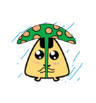 Funny Mr. rice balls（個別スタンプ：5）