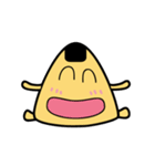 Funny Mr. rice balls（個別スタンプ：9）