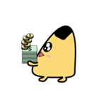Funny Mr. rice balls（個別スタンプ：18）