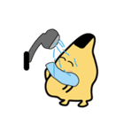 Funny Mr. rice balls（個別スタンプ：19）