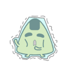 Funny Mr. rice balls（個別スタンプ：24）