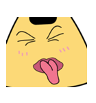 Funny Mr. rice balls（個別スタンプ：40）