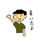 日常で使える男の子スタンプ（個別スタンプ：35）