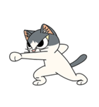 猫空手(弟子編)（個別スタンプ：7）