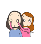 I love girls（個別スタンプ：28）