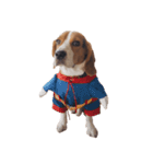 Beagle Dog Cooper（個別スタンプ：8）