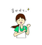 つよしくんとみさきちゃんと歯磨き（個別スタンプ：7）
