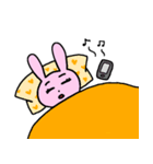 うさ子の1日（個別スタンプ：1）