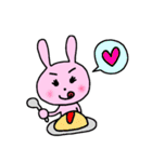 うさ子の1日（個別スタンプ：22）