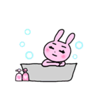 うさ子の1日（個別スタンプ：23）