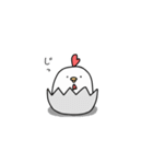 ゆるーいトリたち（個別スタンプ：4）