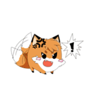 kawaiiNihongo - Fox Stickers（個別スタンプ：11）