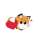 kawaiiNihongo - Fox Stickers（個別スタンプ：13）