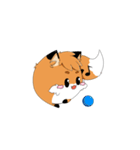 kawaiiNihongo - Fox Stickers（個別スタンプ：15）