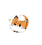 kawaiiNihongo - Fox Stickers（個別スタンプ：17）