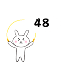 Bunny digital language（個別スタンプ：24）