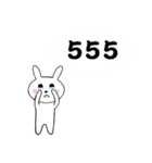 Bunny digital language（個別スタンプ：26）