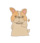 フレンチブルドッグズ。（個別スタンプ：32）