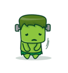 The Naughty Cute Green Monster（個別スタンプ：23）
