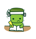 The Naughty Cute Green Monster（個別スタンプ：24）