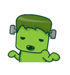 The Naughty Cute Green Monster（個別スタンプ：30）