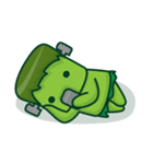 The Naughty Cute Green Monster（個別スタンプ：37）