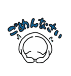 しろいねこスタンプ（個別スタンプ：5）