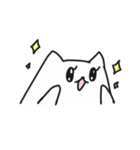 しろいねこスタンプ（個別スタンプ：27）