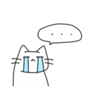 しろいねこスタンプ（個別スタンプ：29）