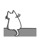 しろいねこスタンプ（個別スタンプ：31）