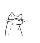 しろいねこスタンプ（個別スタンプ：32）