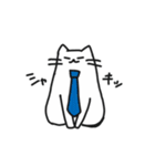 しろいねこスタンプ（個別スタンプ：39）