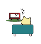 Daily life stamp of the animal（個別スタンプ：21）