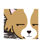 看板犬・パピヨンのあかね（個別スタンプ：8）