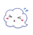 The clouds in the sky（個別スタンプ：5）