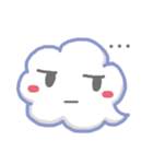 The clouds in the sky（個別スタンプ：6）